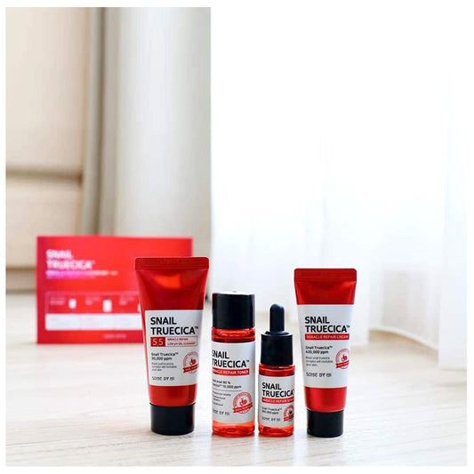 SOME BY MI SNAIL TRUECICA STARTER KIT (Cleanser + Toner + Serum + Cream)