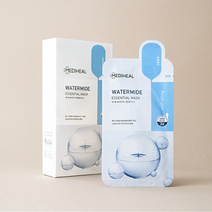 MEDIHEAL Watermide Essential Mask (10 Sheets)